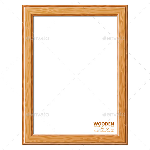 Wooden Frame - Borders Decorative
