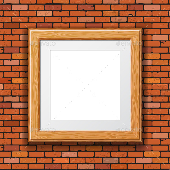 Wooden Frame - Backgrounds Decorative