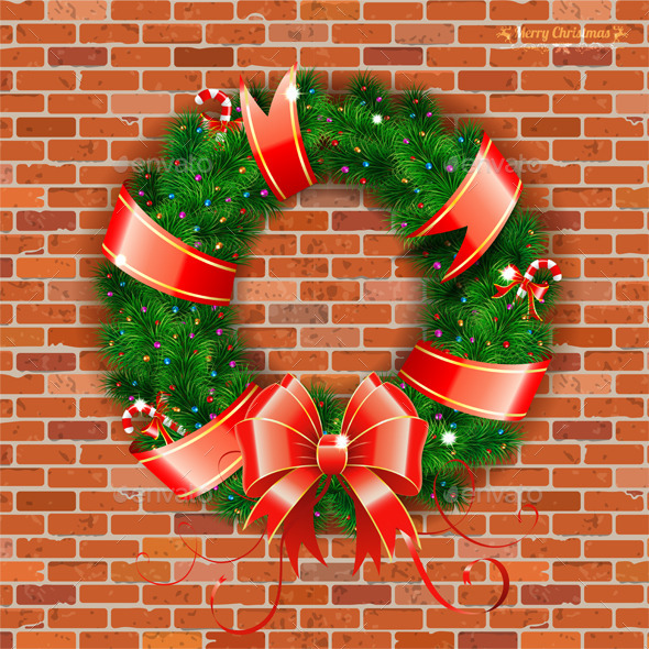 Christmas Wreath - Christmas Seasons/Holidays