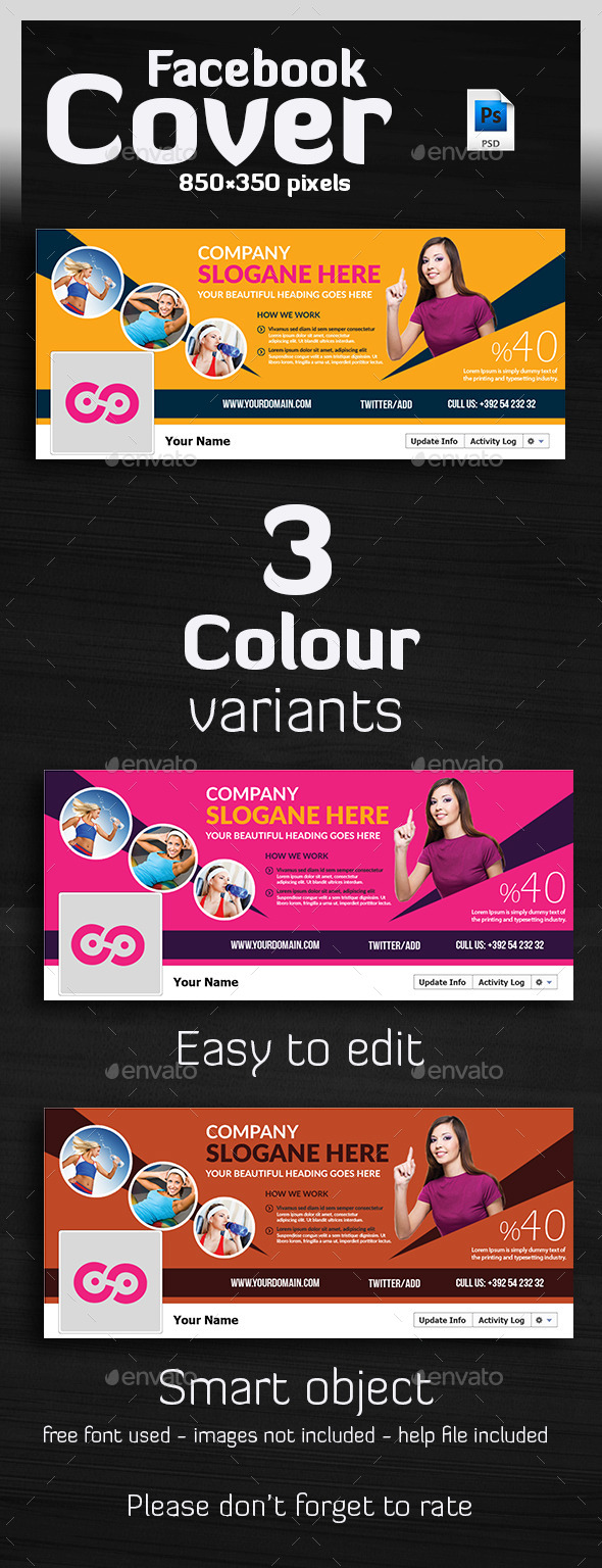 Ivato Timeline Template - Facebook Timeline Covers Social Media