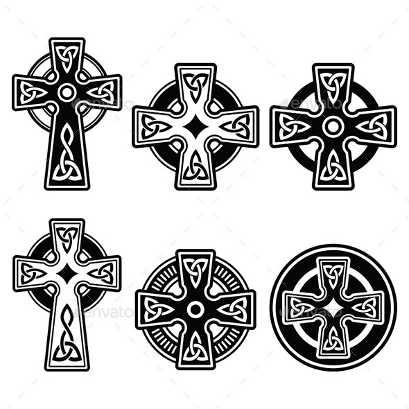 Celtic Cross - Patterns Decorative