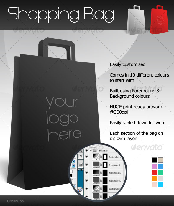 Customisable Shopping Bag - Miscellaneous Packaging