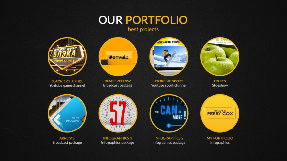 Advertising Agency Infographics - VideoHive 9510804