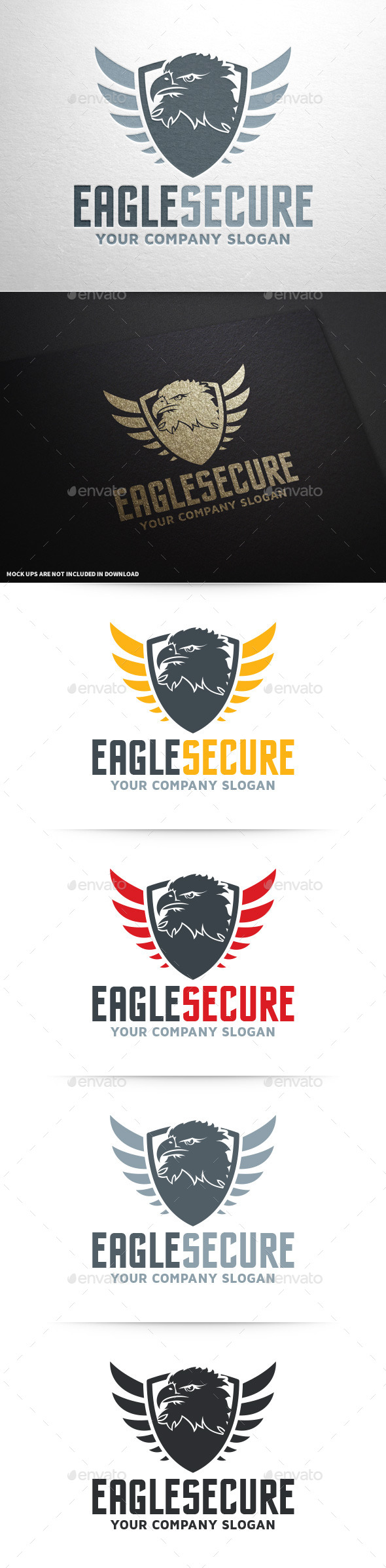 Eagle Security Logo Template - Animals Logo Templates