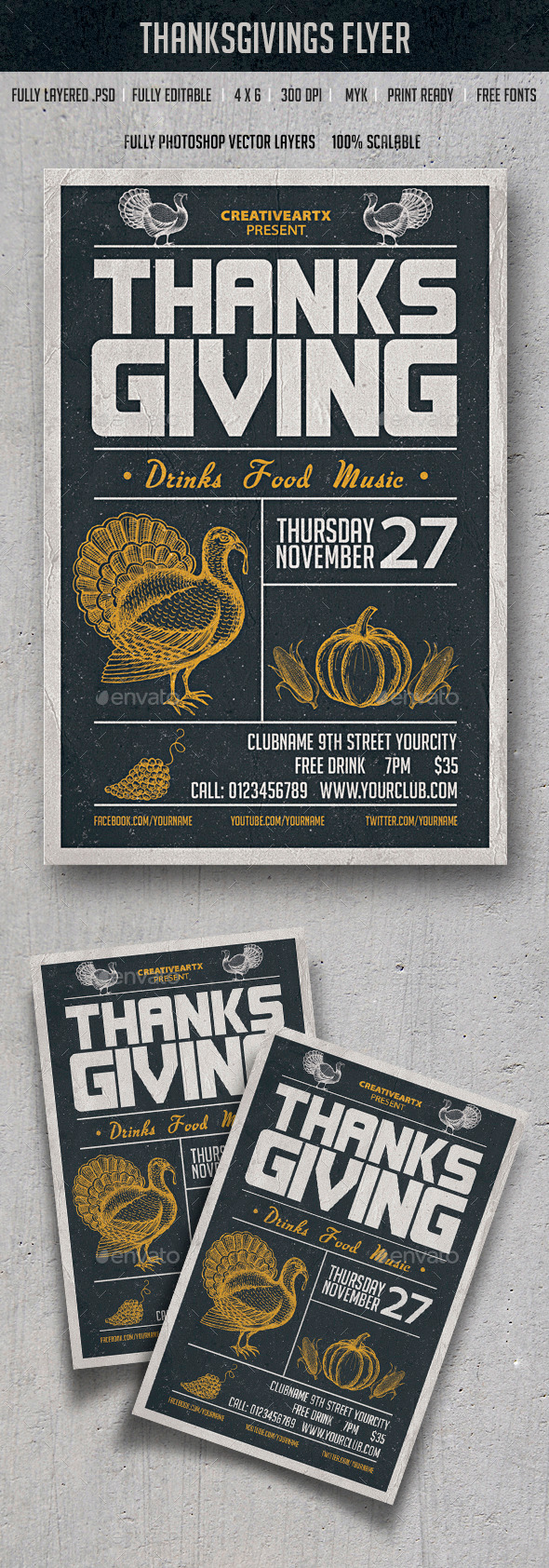 Thanksgiving Flyer