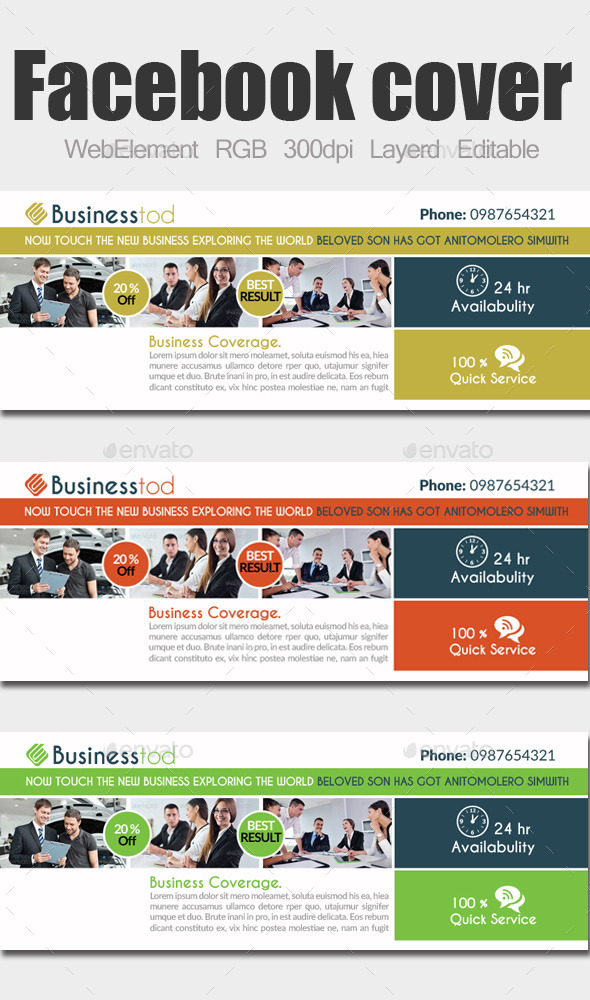 Multi Use Business Facebook Cover - Facebook Timeline Covers Social Media