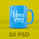 Your Mug - PSD Mockup
