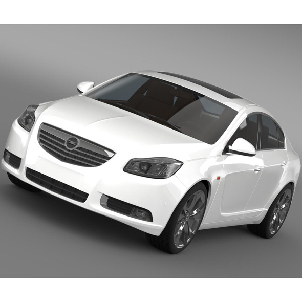 Opel Insignia 2008-13 - 3Docean 9519357
