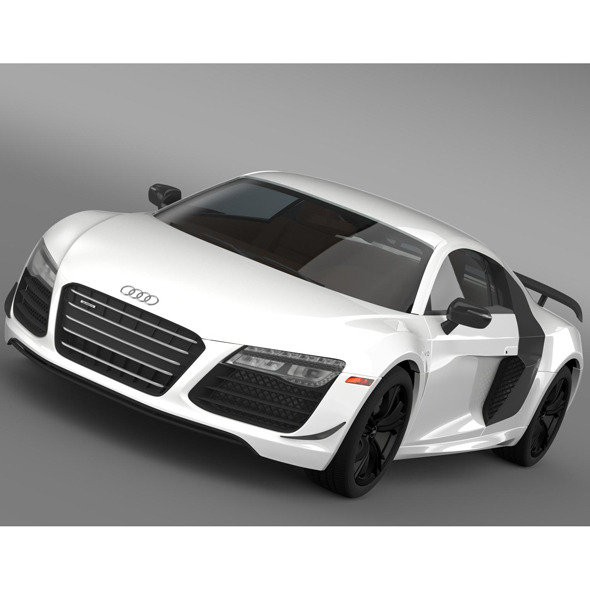 Audi R8 Competition - 3Docean 9519938