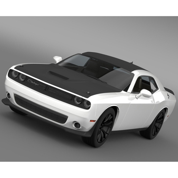 Dodge Challenger TA Concept LC 2014 - 3DOcean Item for Sale