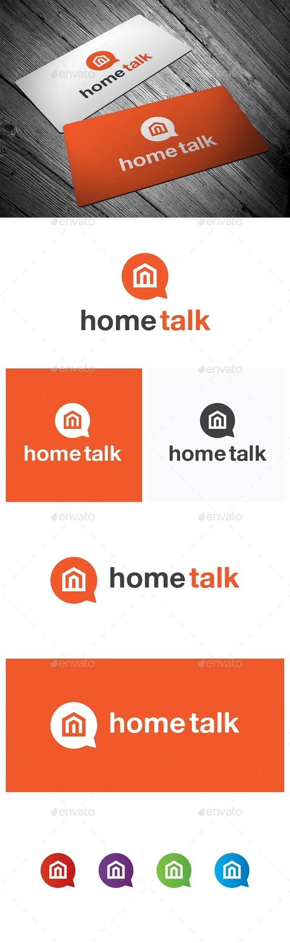 Home Talk - Buildings Logo Templates