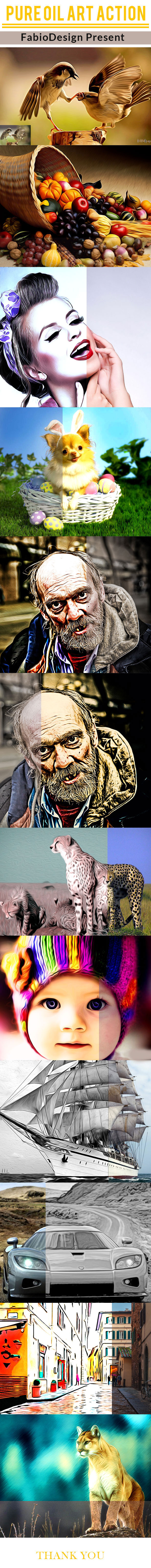 Pure Oil Art Action - Photo Effects Actions