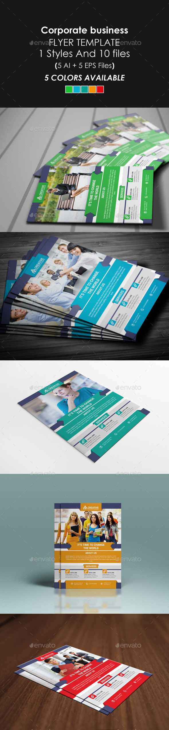 Business Flyer Template - Corporate Flyers