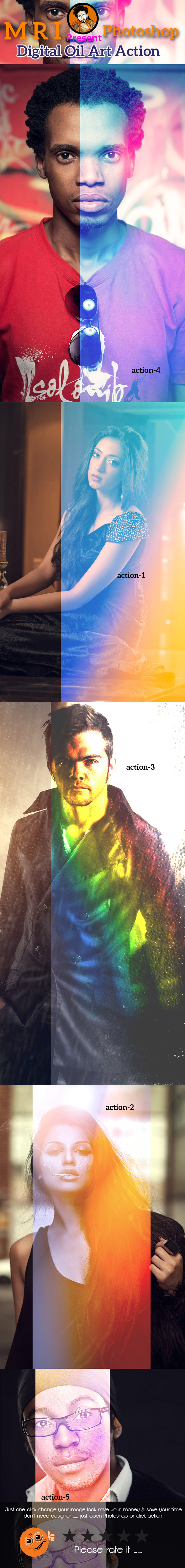 Vintage Light Leak Photoshop Action - Actions Photoshop