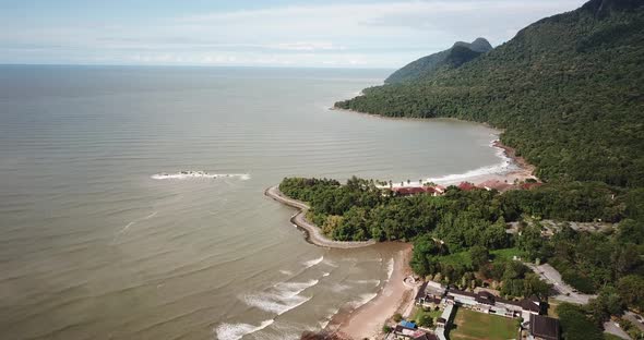 The Beaches at the most southern part of Borneo Island alt