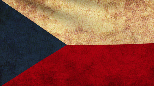 Czech Republic Flag 2 Pack – Grunge and Retro