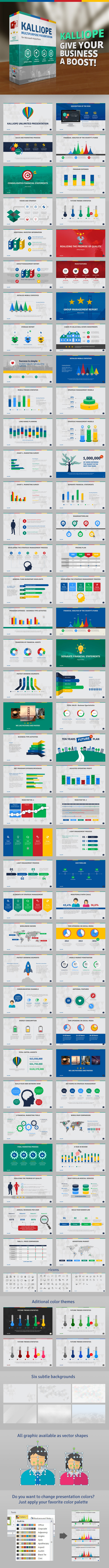 Kalliope PowerPoint Template - PowerPoint Templates Presentation Templates