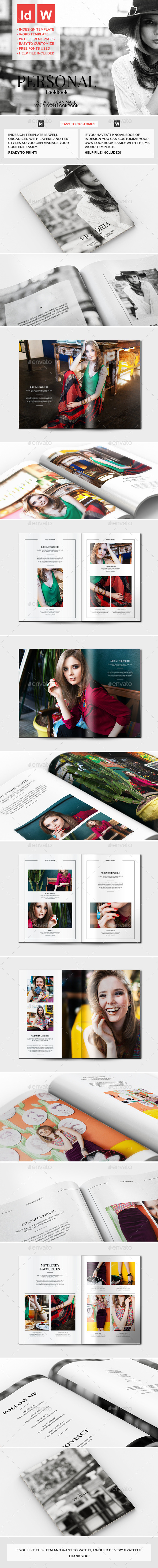Personal Lookbook - Catalogs Brochures