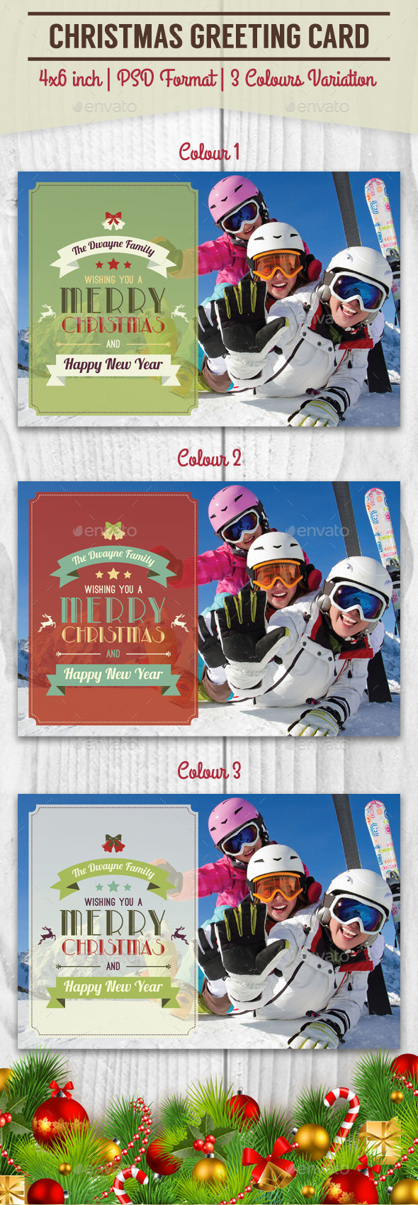Christmas Greeting Card - 2 - Greeting Cards Cards & Invites
