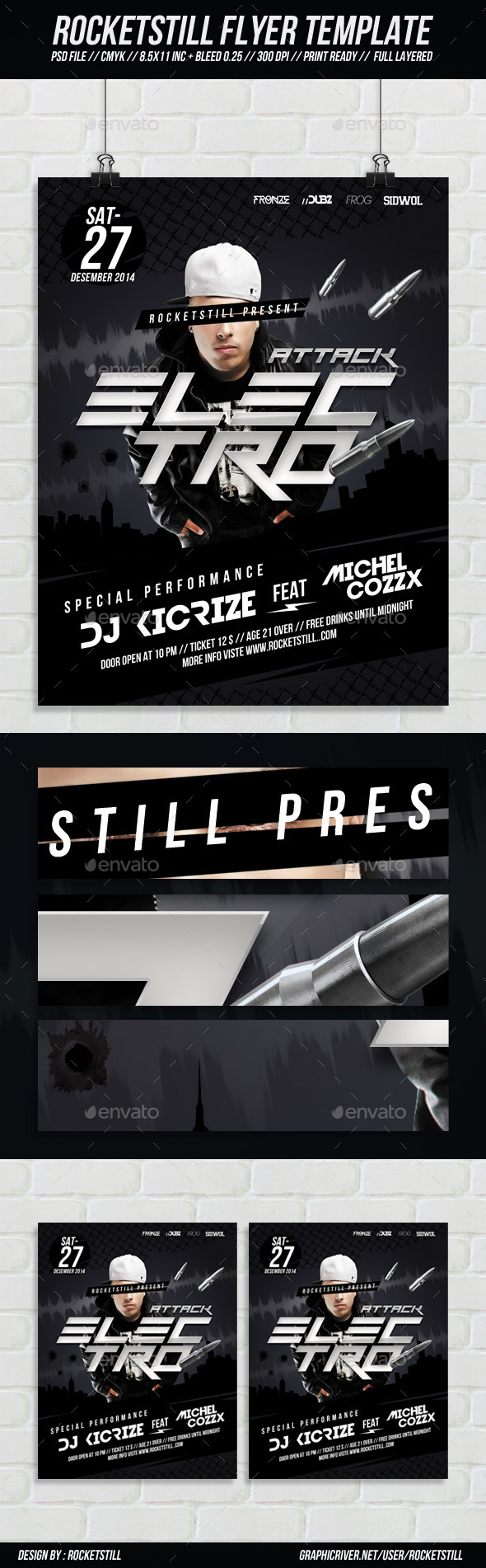 Attc Flyer - Clubs & Parties Events