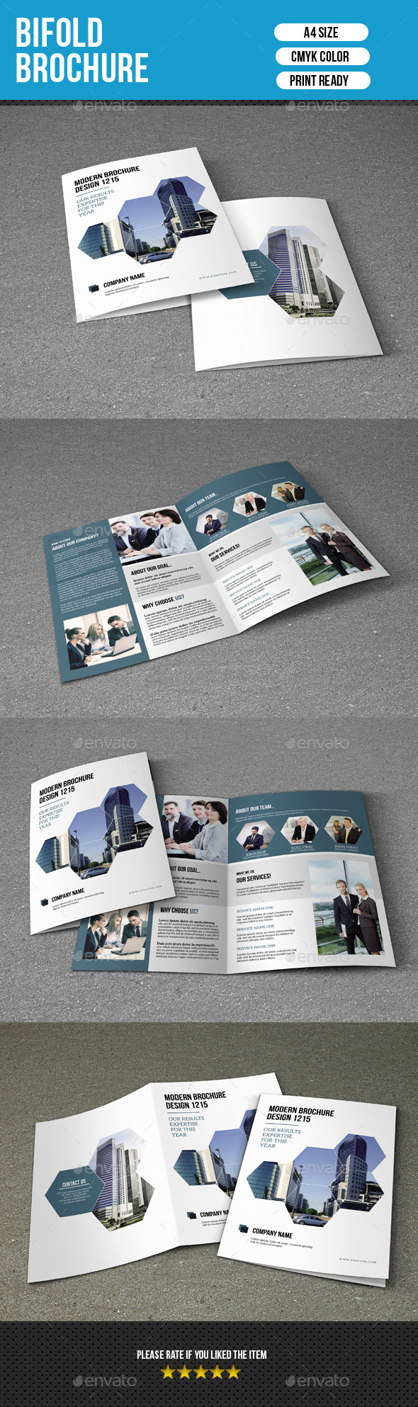 Bifold Brochure for Business-V161 - Corporate Brochures