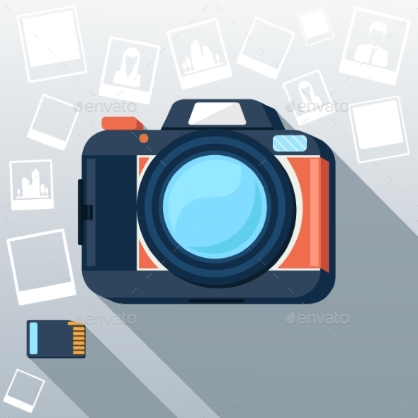 Photo Camera - Man-made Objects Objects