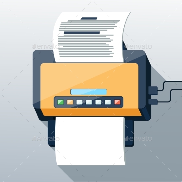 Fax - Objects Vectors