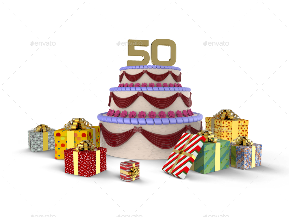 Download Anniversary Cake Mockup by Fusionhorn | GraphicRiver