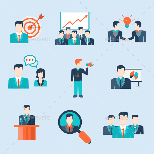 Business Man Concepts - People Characters