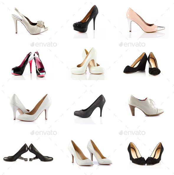 different types of female shoes