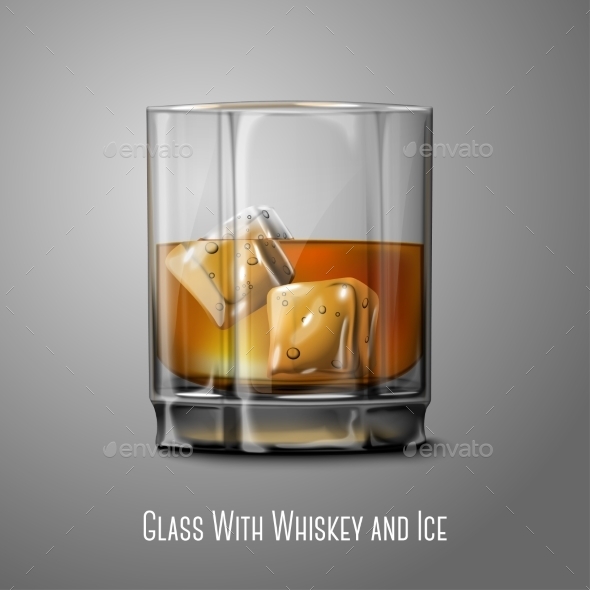 Whiskey Glass - Man-made Objects Objects