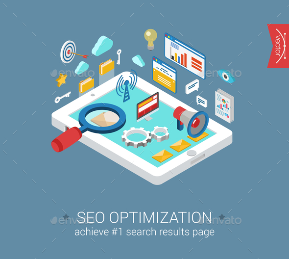 Seo Optimization Concept - Concepts Business