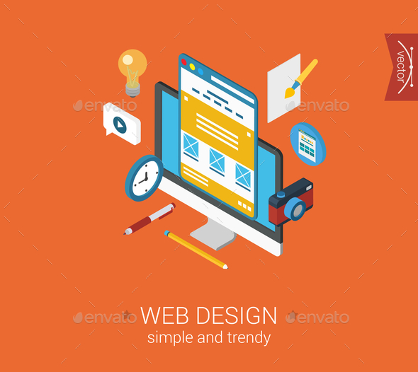 Web Design Concept - Web Technology