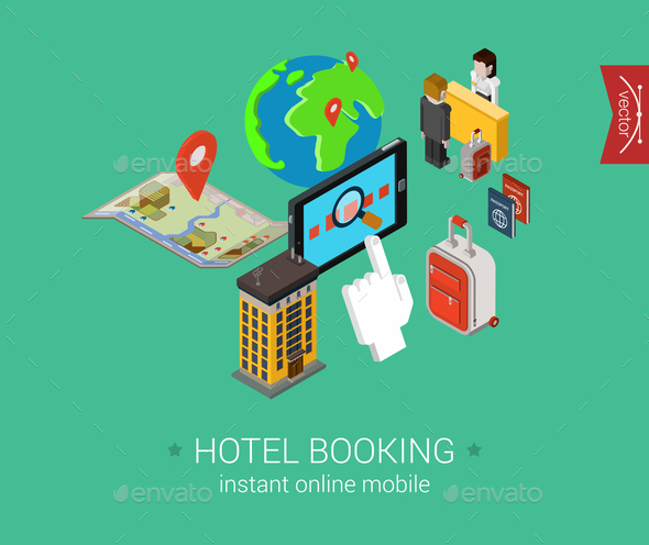 Hotel Booking Concept - Concepts Business