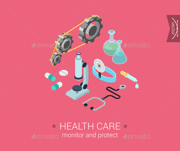 Health Care Concept - Web Technology