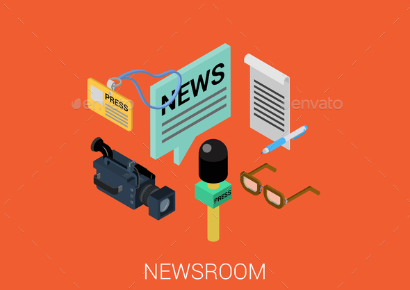 Newsroom Concept - Media Technology