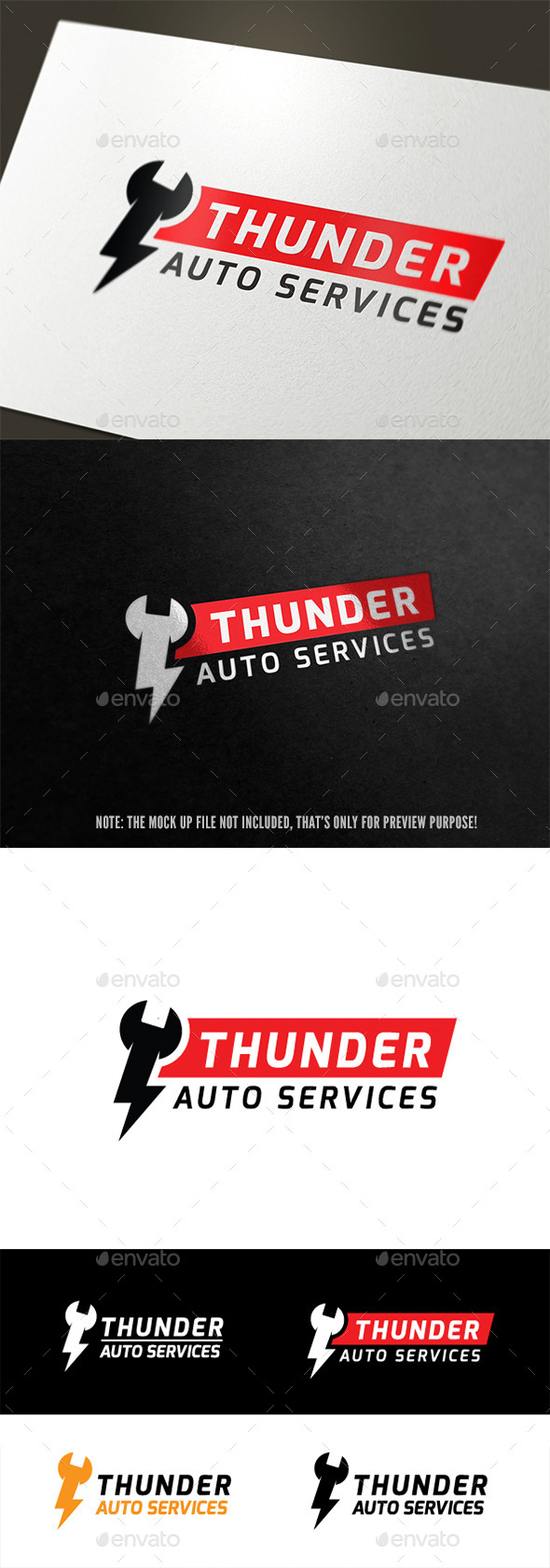 Auto Service - Objects Logo Templates