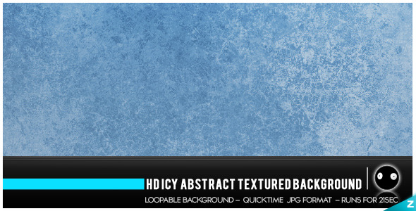HD ICY Abstract Textured Background