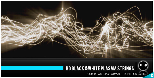 HD Black &White Plasma Strings 