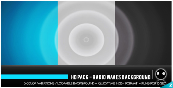 HD Pack - Radio Waves Background