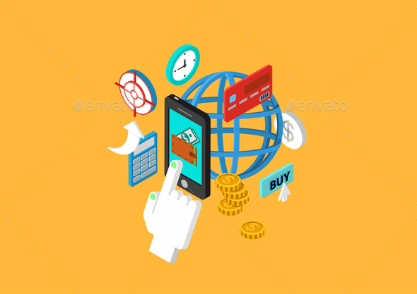 Shopping Concept - Communications Technology