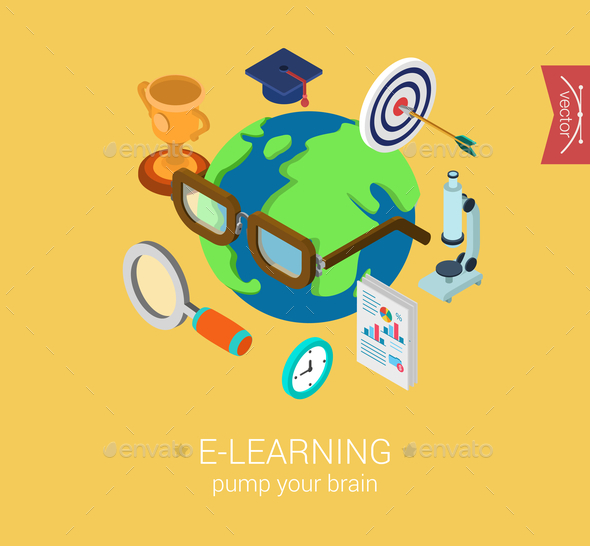 Education Concept - Web Technology