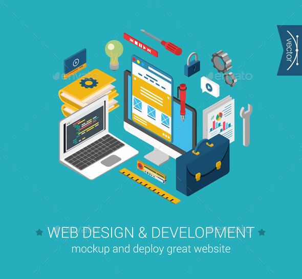Web Design Concept - Web Technology