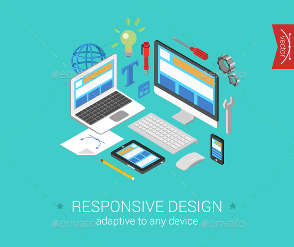 Responsive Design Concept - Web Technology