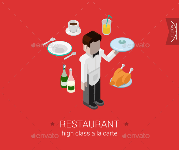 Restaurant Concept - People Characters