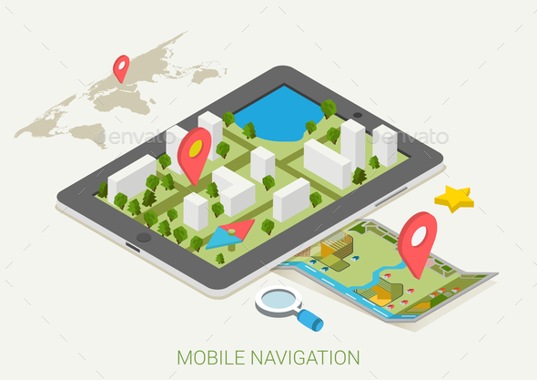 Mobile Navigation Concept - Communications Technology