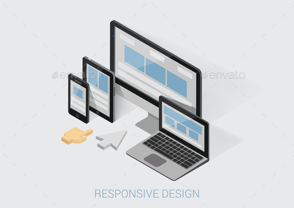 Responsive Design Concept - Web Technology