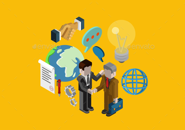 Business Concept - People Characters