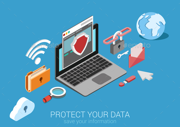 Data Protection Concept - Communications Technology