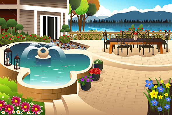 Backyard Garden - Nature Conceptual